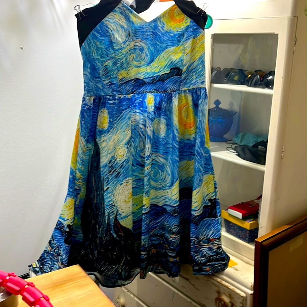 Women’s dress. Starry Night. Size 10